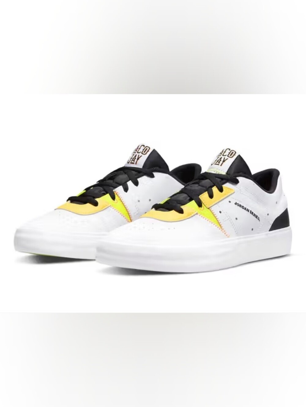 Jordan Series Tatum PE - Taco Jay White Low Top Sneakers Size 9.5